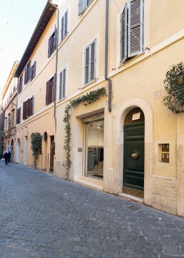 Luxury Piazza Di Spagna Escape With Terrace And Private Spa Rome Bagian luar foto